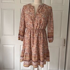 Frye and Co Westernn Boho Midi Dress